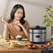 JOYOUNG Rice Cooker 8 Cup, 14 Menu Options Multi-Functional Rice Cooker Non-Stick Cooker Low Sugar Rice with Steamer, Keep Warm, LED Display, 4L, 860W