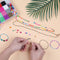 14600 Bracelets Making Kit Include Clay Beads and 3mm Glass Seed Beads DIY Set Preppy Polymer Heishi Beads for Jewelry Making with Smiley Face Letter Beads Etc, DIY Art Craft Kit for Girls Toy Gifts