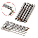 Yakamoz Torx Head Screw Driver Bit Set, 11 Pcs Magnetic T6-T40 Security Tamper Proof Star 6 Point Screwdriver Drill Bits Tools with 1/4 Inch Hex Shank | 3 Inch/ 75mm Length