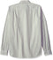 Lacoste Long Sleeve Button Down with Pocket Gingham Poplin Shirt, Slate/White, X-Large-XX-Large