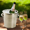 ZENFUN 2 Pack 3 Quart Ice Bucket with Handles, Ice Bucket with Lid, Galvanized Metal Beverage Tub with Handles, Drink and Wine Chiller for Bar, Party, BBQ, Great for Indoor and Outdoor Use