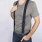 Dickies Men's 1 1/2 Inch Solid Straight Clip Suspender, Navy, One Size
