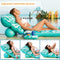 Jasonwell Inflatable Pool Float Adult - Pool Floaties Lounger Floats Rafts Floating Chair w Adjustable Backrest Cup Holders Water Floaty Pool Lake Lounge Tanning Float Beach Party Toys Adults Kids