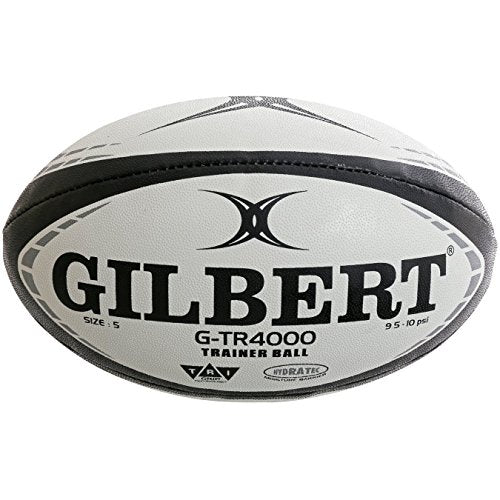 (Size 5, Black) - Gilbert G-TR4000 Rugby Training Ball