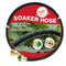 Soaker Hose 100 FT for Garden with 5/8" Diameter Irrigation Hose Save 70% of Water Solid Brass Interface Eminently Suitable for Lawn and Garden Bed Cover