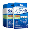OrthoDots CLEAR – Moisture Activated, Dental Wax Alternative for Pain Caused by Braces, Clear Aligner Trays and other Orthodontic Appliances. OrthoDots Stick Better and Stay on Longer that Dental Wax.
