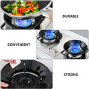 Iron Wok Pan Support Rack: Wok Ring Stove Trivets Fire Stove Cover Energy Saving Gas Hood Windproof Gather Fire Wok Stand for Pot Cooktop Range Pan Kitchen