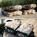 SUNDGORA Camo High Back Folding Fishing Boat Seat for Fishing,Stainless Steel Screws Included,Camo/Charcoal