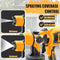PEDONY Cordless Paint Sprayer for DEWALT 20V Battery HVLP Electric Spray Paint Gun with 4 Nozzles & 1000ml Capacity Container for Painting Wall Fence Home Interior and Exterior (Tool Only)