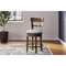 Ashley Furniture Signature Design - Valebeck Upholstered Swivel Barstool - Casual Style - Light Brown