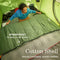 Coleman Big Game 0°F Big & Tall Sleeping Bag, Made from 100% Recycled Material, Cold Weather Adult Sleeping Bag with Sherpa Lining, Fits Campers up to 6'5"