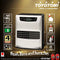 Zibro Stove 3200 W, ZIBRO LC 132 Dual, Silver Black, 3200 WATT