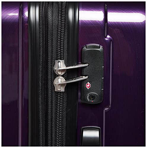 Samsonite Unisex-Adult Winfield 2 Hardside Luggage with Spinner Wheels, Purple, 3-Piece Set (20/24/28), Winfield 2 Hardside Luggage with Spinner Wheels
