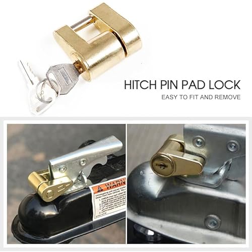 TooToo 2x TREG HITCH PIN COUPLING LOCK TRIGG & SNAP ON LATCH BALL LASER CARAVAN TRAILER