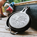 Lodge 3.2 Quart Cast Iron Cabin Combo Cooker, Black