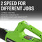 Greenworks 24V (90 MPH / 320 CFM / 125+ Compatible Tools) Cordless Axial Leaf Blower, Tool Only