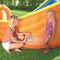 Bestway Hurricane Tunnel Blast Inflatable Water Park Play Center | Includes Big Water Slide, Water Blob, Climbing Wall, and Pool Area | Outdoor Summer Fun for Kids & Families