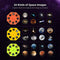 Science Can Solar System Model Kit with 8 Painted Planets, Planetarium Projector, an Exploration of Planets, Stem Toys Gift for Kids & Teens, Girls & Boys