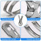 Coideal Beach Towel Chair Clips - 10 Pack Pool Cover Clips Stainless Steel Quilt Clamps Metal Large Heavy Duty Clothes Pins Windproof for Sunbed Lounge Cruise