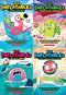 The Inflatables Series 4 Books Set - The Inflatables in Bad Air Day, The Inflatables in Mission Un-Poppable, The Inflatables in Do-Nut Panic!, The Inflatables in Splash of the Titans