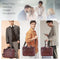 SPAHER Mens Leather Laptop Bag Briefcases for Men 15.6 Inch Leather Briefcase Business Work Laptop Handbag Shoulder Bag Office Bag for Men Laptop Messenger Bag