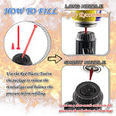 DOMINOX 2 Pack Torch Lighters,4 Jet Flame Butane Lighter,Refillable Windproof Lighter for Gift Grill BBQ Camping (Butane Gas Not Included)