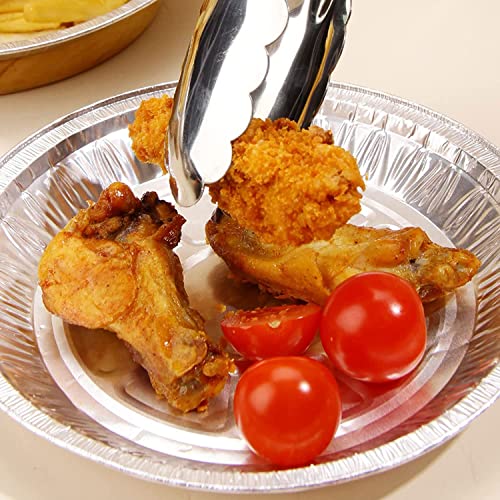 Aluminum Foil Plates Round Tin Foil Pie Pans,Aluminum Foil Pie Pans,Disposable Aluminum Foil Pie Tins,Mini Pie Tins Disposable Foil Pie Tin Pie Tins Mini Pie Pan,20Pcs Aluminum Pie Pans,Foil Tart Pan