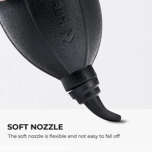 K&F Concept Air Blower, Dust Blower, Lens Blower for Digital, DSLR, SLR Cameras, Camera Lenses and Sensitive Electronics, Clean Duster, Lens Cleaner, Rubber Bulb Air Pump Dust Blower