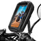 LUROON Motorcycle Mount Waterproof Motorcycle Mobile Phone Holder 360 Rotation Anti-Vibration Stable Mobile Phone Holder Motorcycle Touch ID and Face ID Smartphone Holder Motorcycle Up to 6.7 Inches