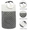 82L Large Laundry Hampers with Handles,Tall Clothes Baskets Folding Washing Bin Foldable Fabric Hamper Bags for Bedroom, Closet,Bathroom