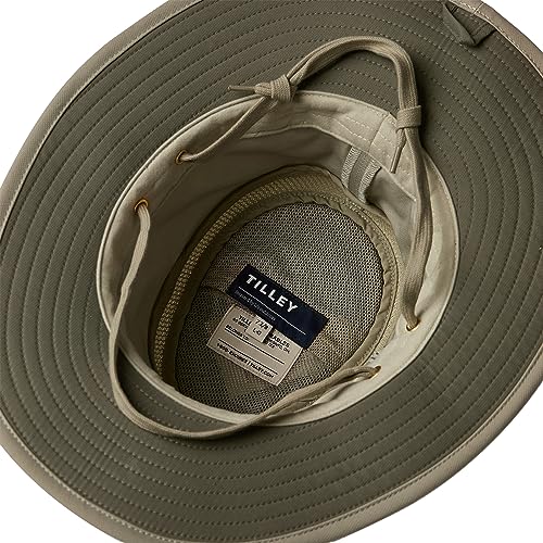 Tilley Hikers Hat,Khaki Olive, Size 7 5/8