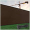 ColourTree 6' x 50' Brown Fence Privacy Screen Windscreen Cover Fabric Shade Tarp Netting Mesh Cloth - Commercial Grade 170 GSM - Cable Zip Ties Included - We Make Custom Size