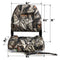 NORTHCAPTAIN Low Back Folding Fishing Boat Seat,Stainless Steel Screws Included,Camo,2 Seats