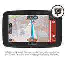 TomTom Car Sat Nav GO 520, 5 Inch with Handsfree Calling, Siri, Google Now, Updates via WiFi, Lifetime Traffic via Smartphone and World Maps, Smartphone Messages, Capacitive Screen, Black, Grey