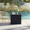 JUMMICO 31 Gallon Resin Deck Box Waterproof Indoor Outdoor Storage Boxes for Patio Furniture Cushions, Toys and Garden Tools