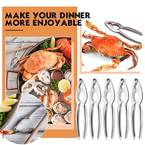 Nut Crackers Tool Bulk Crab Crackers and Tools Heavy Duty Crab Leg Claw Crackers Opener Tool for Nuts Shellfish Seafood Home Restaurant Kitchen Crumbled Tools (30 Pack)