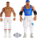 Mattel WWE Action Figure Battle Pack 2 Pack with Mattel WWE Championship Title Championship Showdown The New Day Montez Ford & Angelo Dawkins