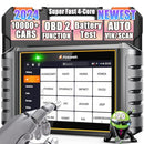 2024 Newest FOXWELL NT706 OBD2 Scanner with Check ABS/SRS(Airbag)/Engine/Transmission, Code Readers & Scan Tools with Battery Test(9.0), Free Update via WiFi, Accurate 10000+Car Diagnostic Device