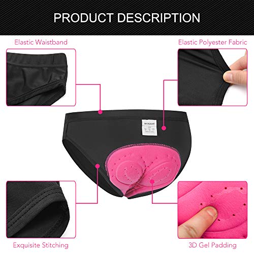 Staright Women Cycling Underwear 3D Gel Padded Bike Shorts Bicycle Briefs