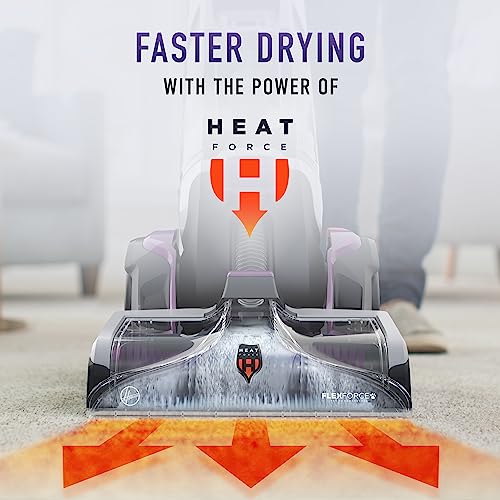Hoover SmartWash Pet Automatic Carpet Cleaner with Spot Chaser Stain Remover Wand, Shampooer Machine for Pets, with Storage Mat, FH53050, Purple