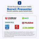 NORWII N27 Presenter Laserpointer Präsentationsfernbedienung PowerPoint PPT Clicker mit USB Fernbedienung für PPT/Keynote/OpenOffice/Windows/Mac OS/Android/Linux (Weiß)