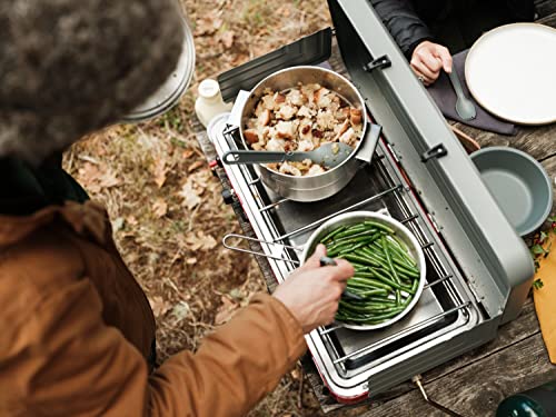 Stanley Adventure Base 4X Camp Cook Set, Stainless Steel, 3.5 L