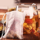 100 pcs Tea Filter Bags,Disposable Empty Loose Leaf Tea Bags (3.54 x 2.75 inch)