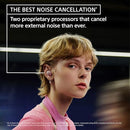 Sony WF-1000XM5 Noise Cancelling Wireless Earphones - Up to 24 hours battery life – Truly Wireless style - Optimised for Alexa and Google Assistant - with built-in mic for phone calls – Black