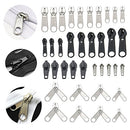 YaHoGa 143 Pieces Zipper Repair Kit Zipper with Zipper Install Plier for Bags, Jackets, Tents, Luggage, Backpacks, Sleeping Bag