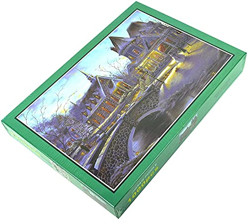 SHATCHI 1000 Piece Jigsaw Puzzle Landscapes/Cities/Natures for Kids Adults Grownups Birthday Christmas Learning Educational Toy Gifts, Multicolor