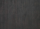 SIGNATURE DESIGN BY ASHLEY Dining-Chair, Wood, Black, 23" W x 24" D x40.75 H