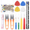 Swpeet 518Pcs Sewing Tools Kit, 10Pcs Professional Tailor's Chalk, 1Pcs Sliding Gauge and 4Pcs Seam Ripper with 500Pcs Quilting Sewing Pins and 2Pcs Snip Scissor Assortment Kit, Thread Remover