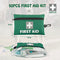 Mini First Aid Kit, 92pcs Small First Aid Kit - Includes Emergency Foil Blanket, Scissors for Travel, Home, Office, Vehicle, Camping, Workplace & Outdoor, ARTG Number 244567 (1 Pack)