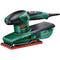 Bosch 250W Electric Orbital Sander, Speed Selection, Includes 3 x Sanding Sheets and Case (PSS 250). Made in Europe